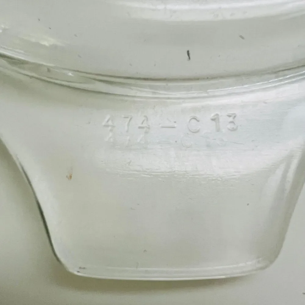 PYREX Tab Handle 1.5 Qt Casserole Dish Glass Lid Replacement  474-C 13